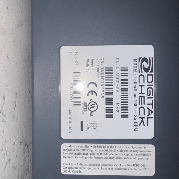 TellerScan TS230 - Picture 3 of 3